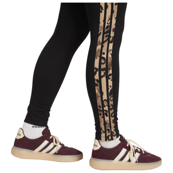 Adidas Γυναικείο κολάν Allover Print 3-Stripes Leggings